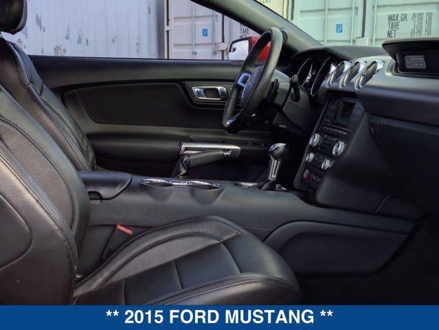 used 2015 Ford Mustang car, priced at $19,500