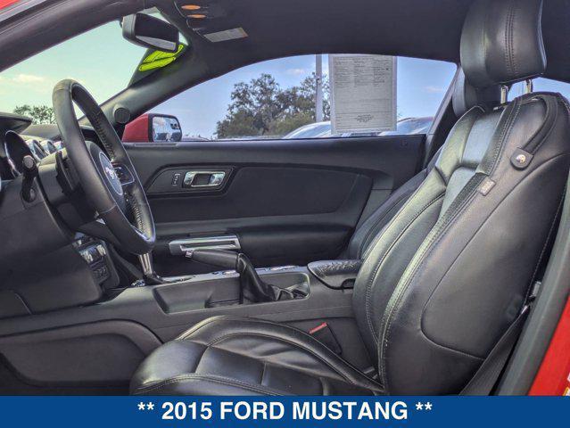 used 2015 Ford Mustang car, priced at $19,500