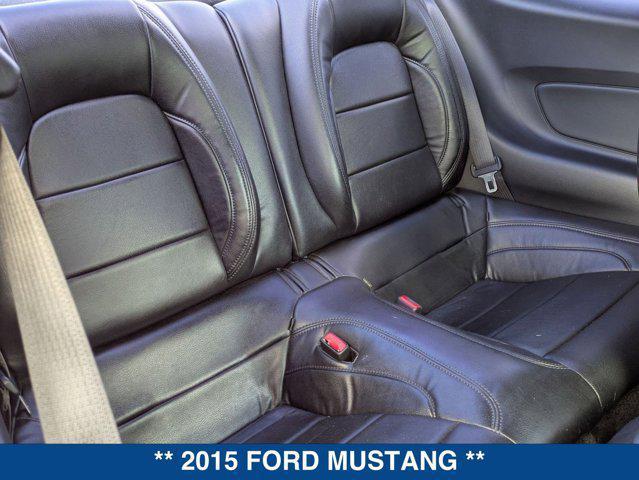 used 2015 Ford Mustang car, priced at $19,500