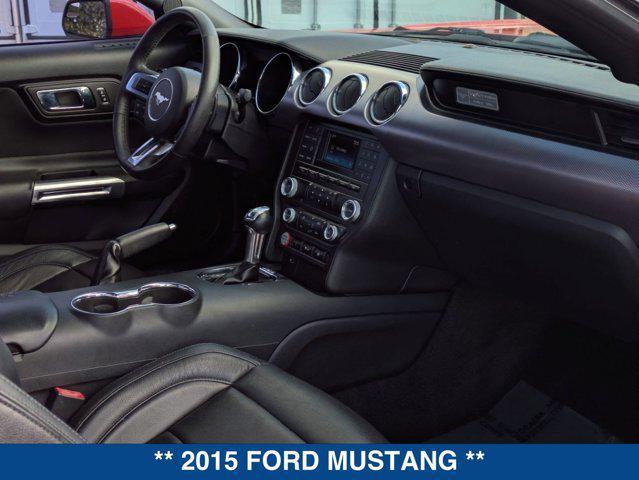 used 2015 Ford Mustang car, priced at $19,500