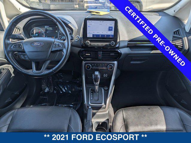 used 2021 Ford EcoSport car, priced at $16,300