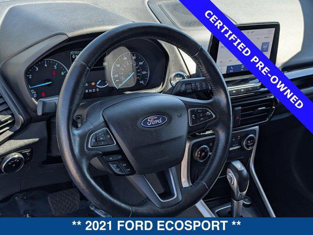 used 2021 Ford EcoSport car, priced at $16,300