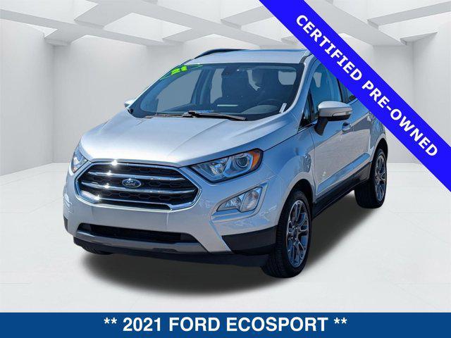 used 2021 Ford EcoSport car, priced at $16,300