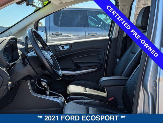 used 2021 Ford EcoSport car, priced at $16,300