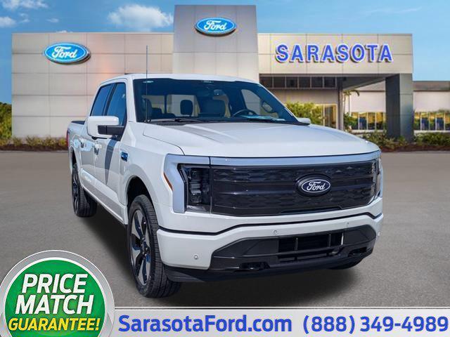 new 2025 Ford F-150 Lightning car, priced at $77,985