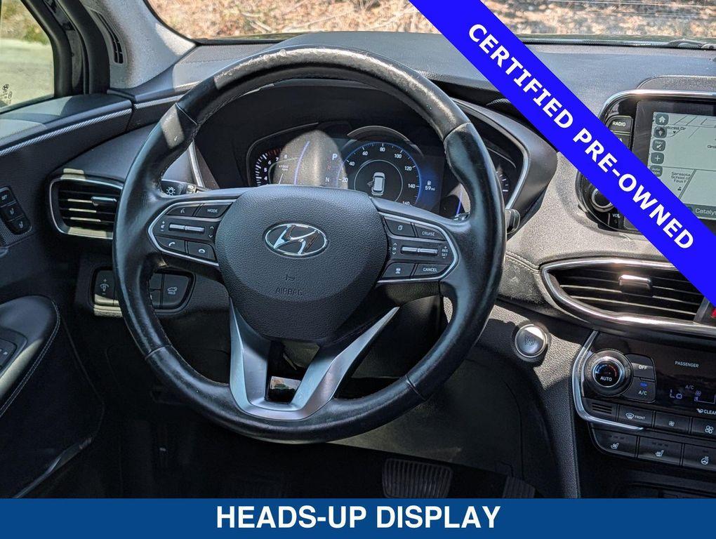 used 2020 Hyundai Santa Fe car, priced at $18,500