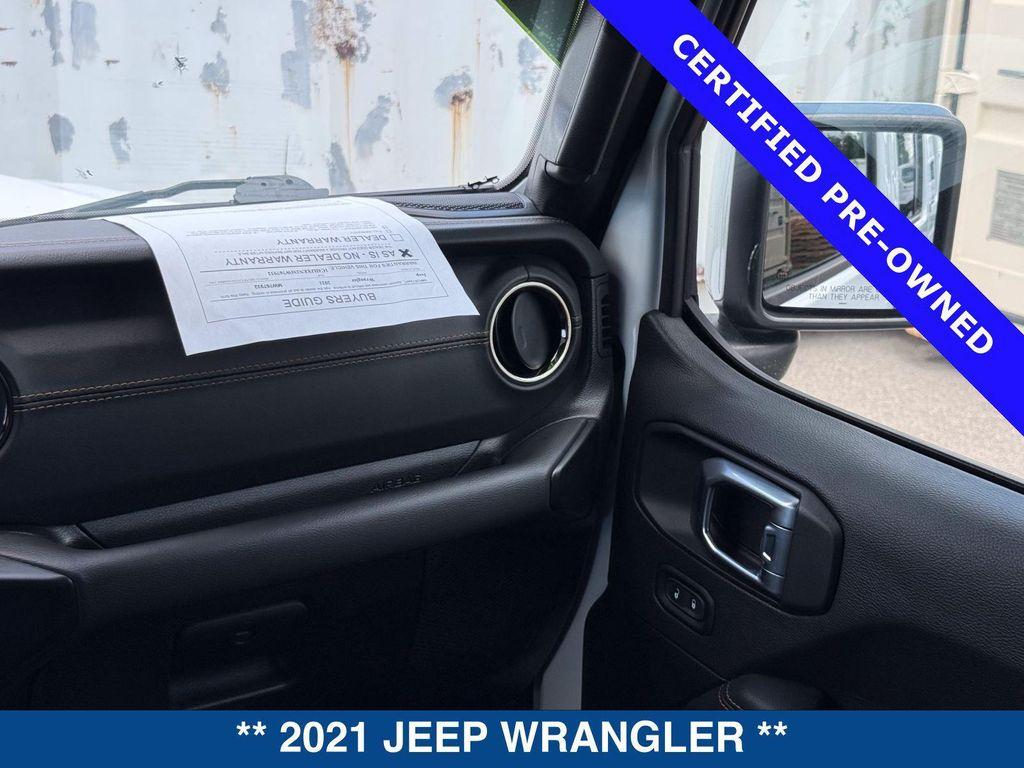 used 2021 Jeep Wrangler Unlimited car, priced at $30,300
