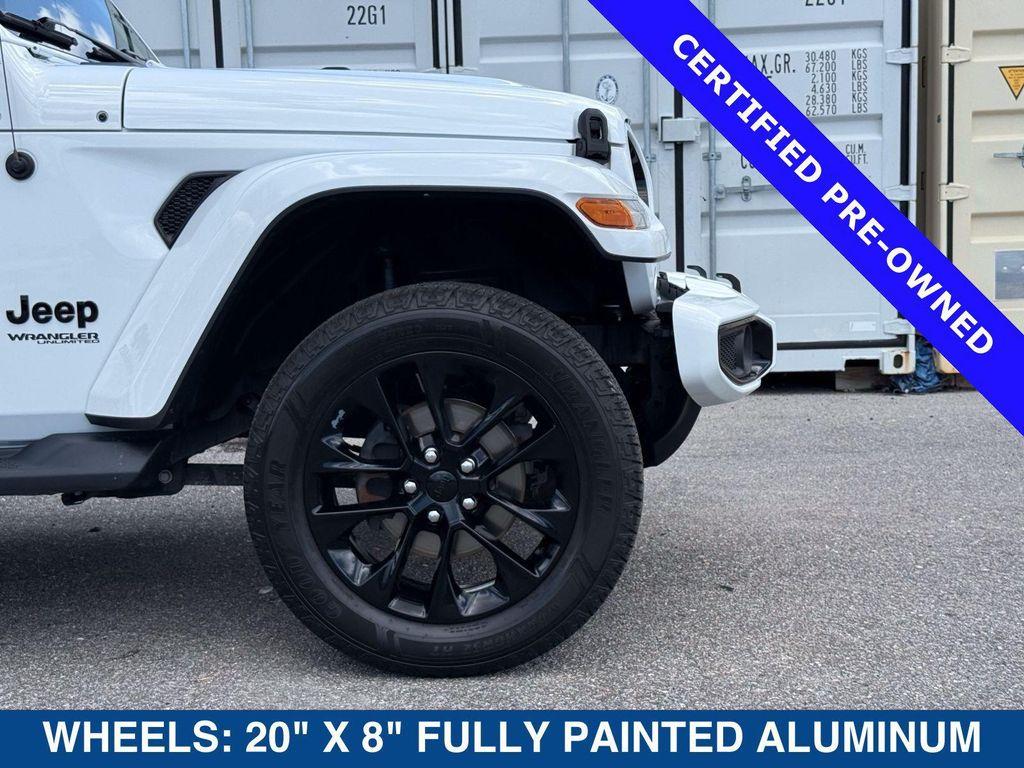 used 2021 Jeep Wrangler Unlimited car, priced at $30,300