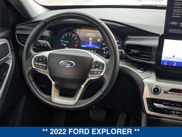 used 2022 Ford Explorer car, priced at $28,200