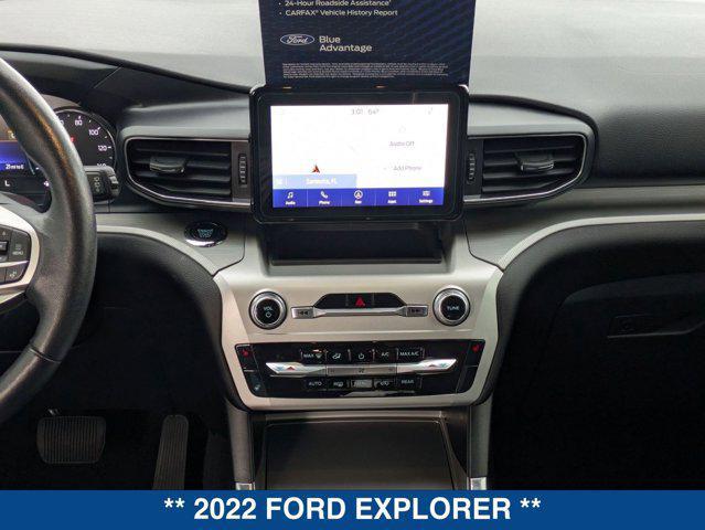 used 2022 Ford Explorer car, priced at $28,200