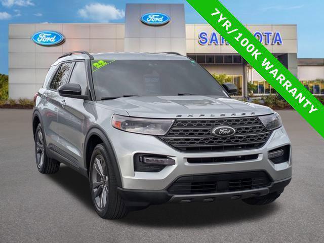 used 2022 Ford Explorer car, priced at $28,200