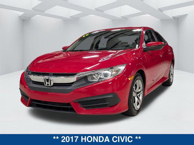 used 2017 Honda Civic car, priced at $13,997