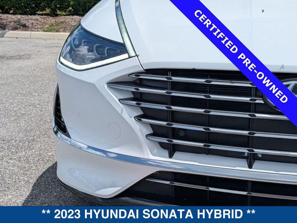 used 2023 Hyundai Sonata Hybrid car, priced at $20,700