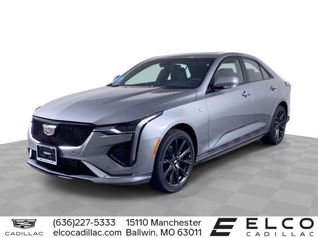new 2025 Cadillac CT4 car, priced at $48,465