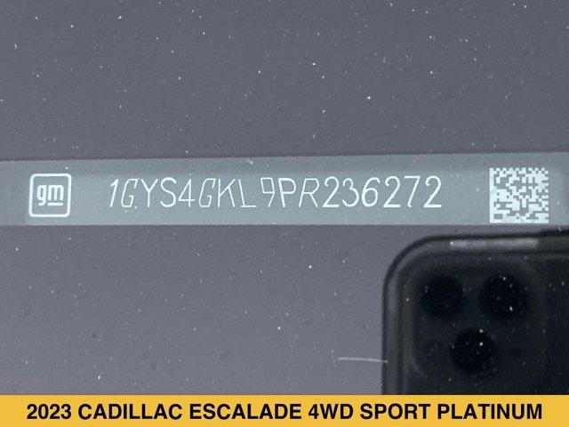 used 2023 Cadillac Escalade car, priced at $82,990