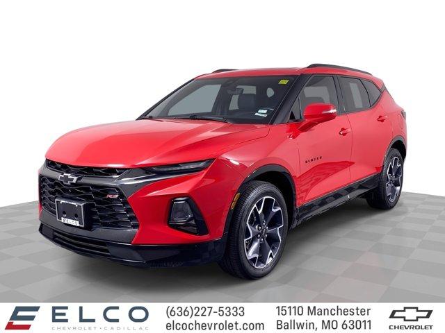 used 2022 Chevrolet Blazer car, priced at $23,490