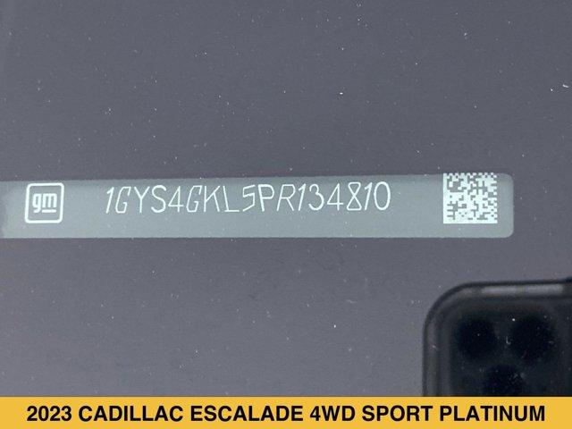 used 2023 Cadillac Escalade car, priced at $84,990