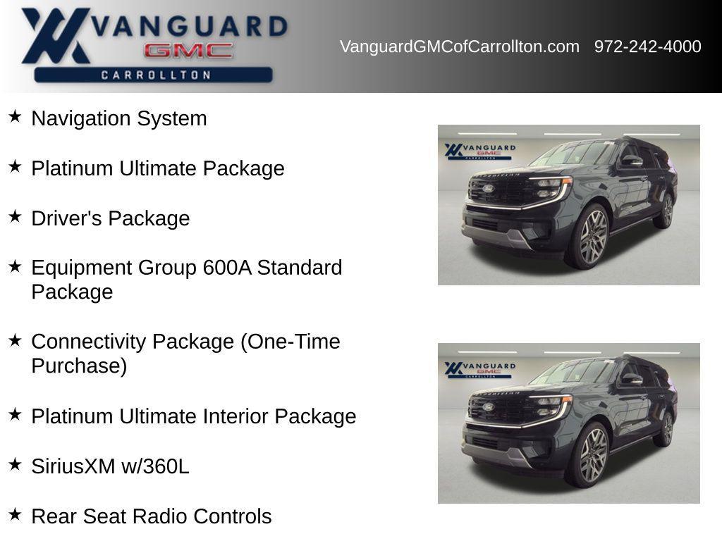 used 2025 Ford Expedition Max car, priced at $84,999