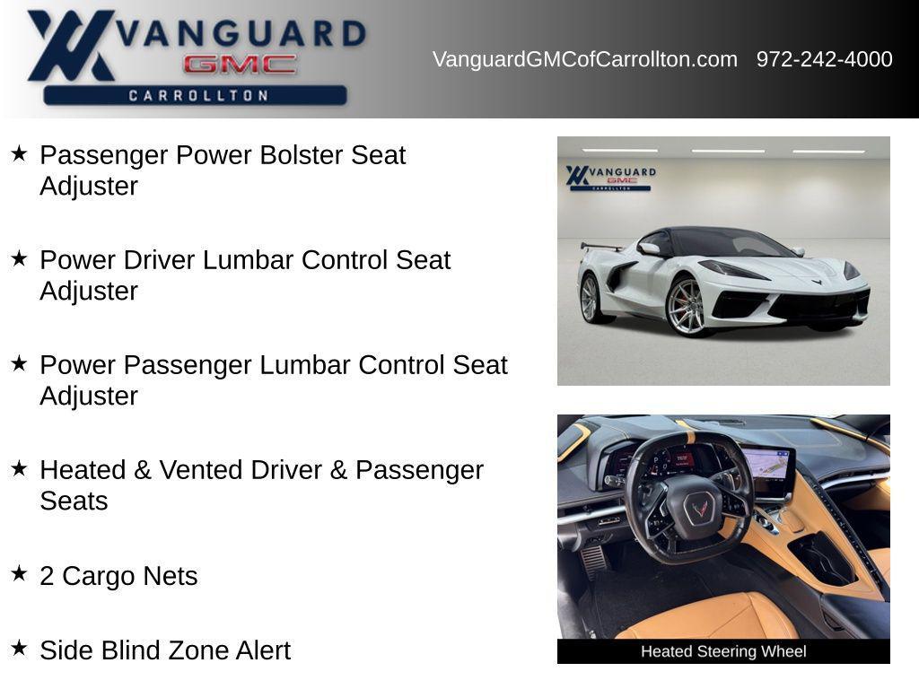used 2021 Chevrolet Corvette car, priced at $57,290