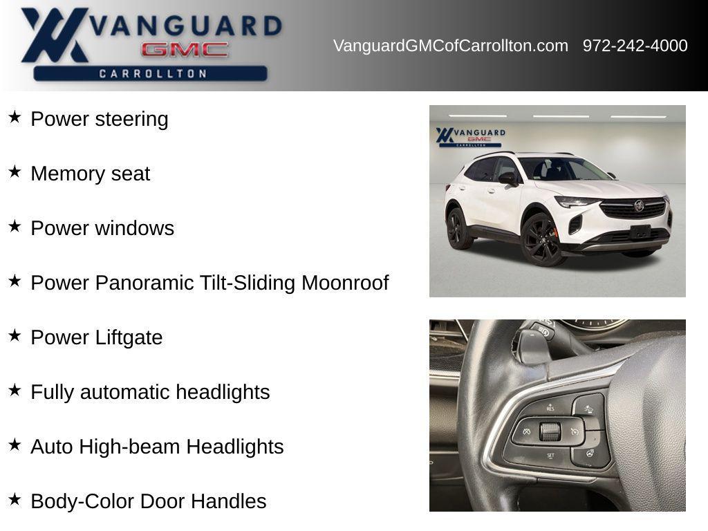 used 2023 Buick Envision car, priced at $19,673