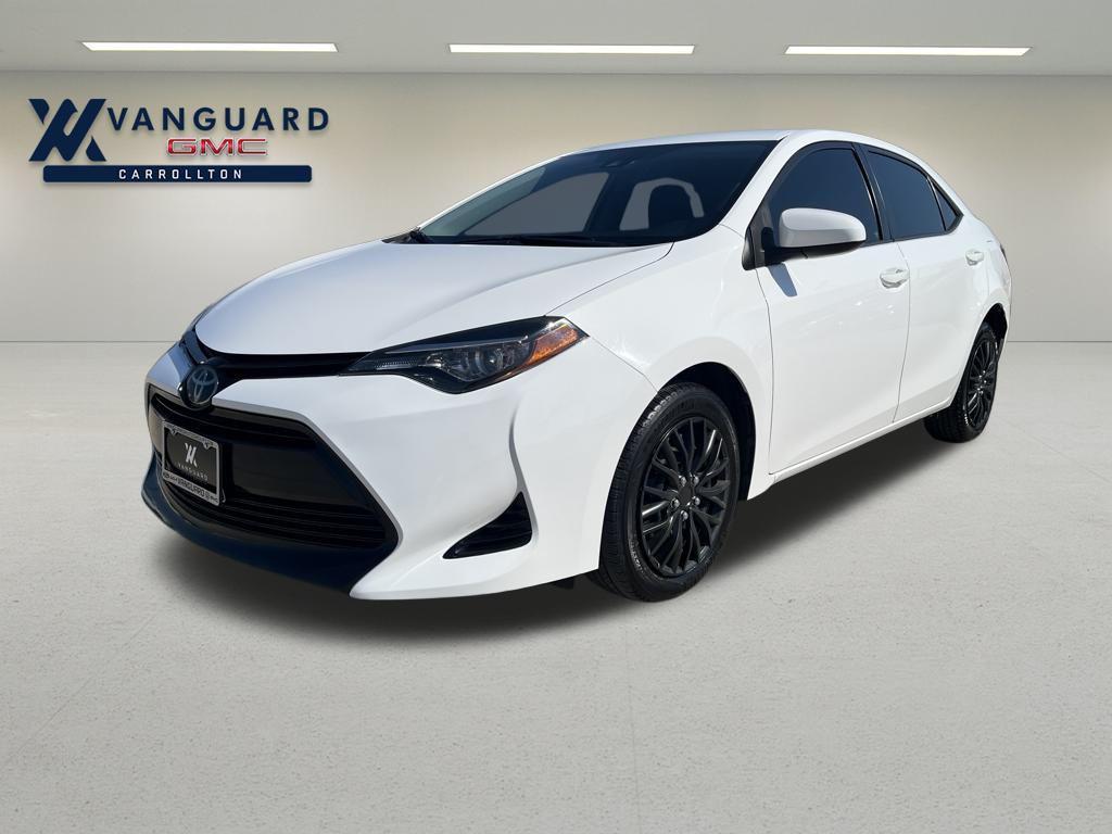 2017 Super White Toyota Corolla