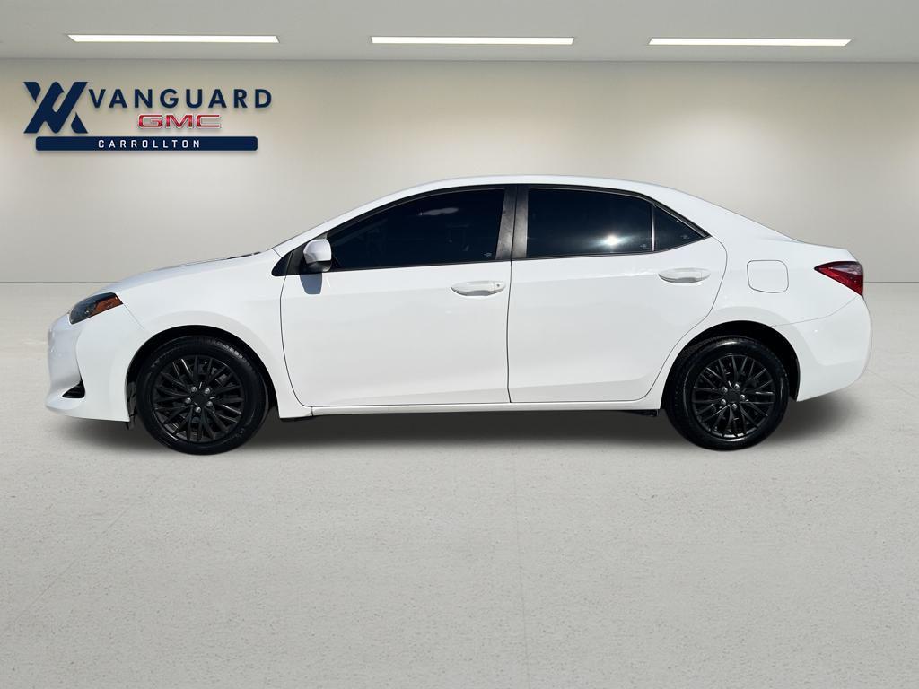 2017 Super White Toyota Corolla
