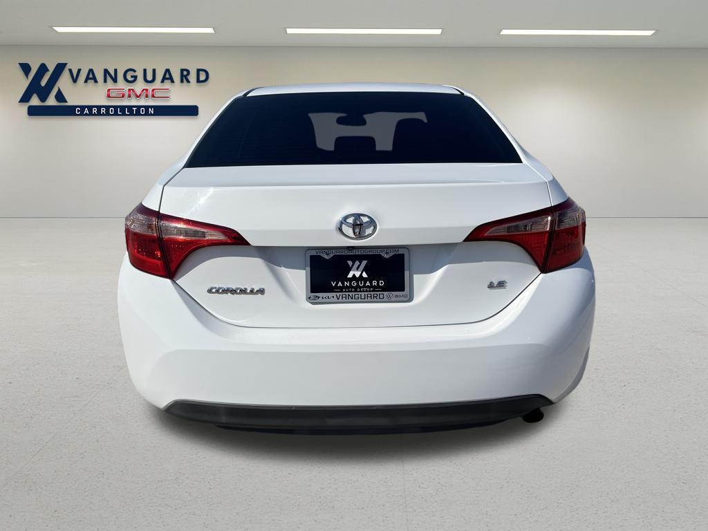 2017 Super White Toyota Corolla