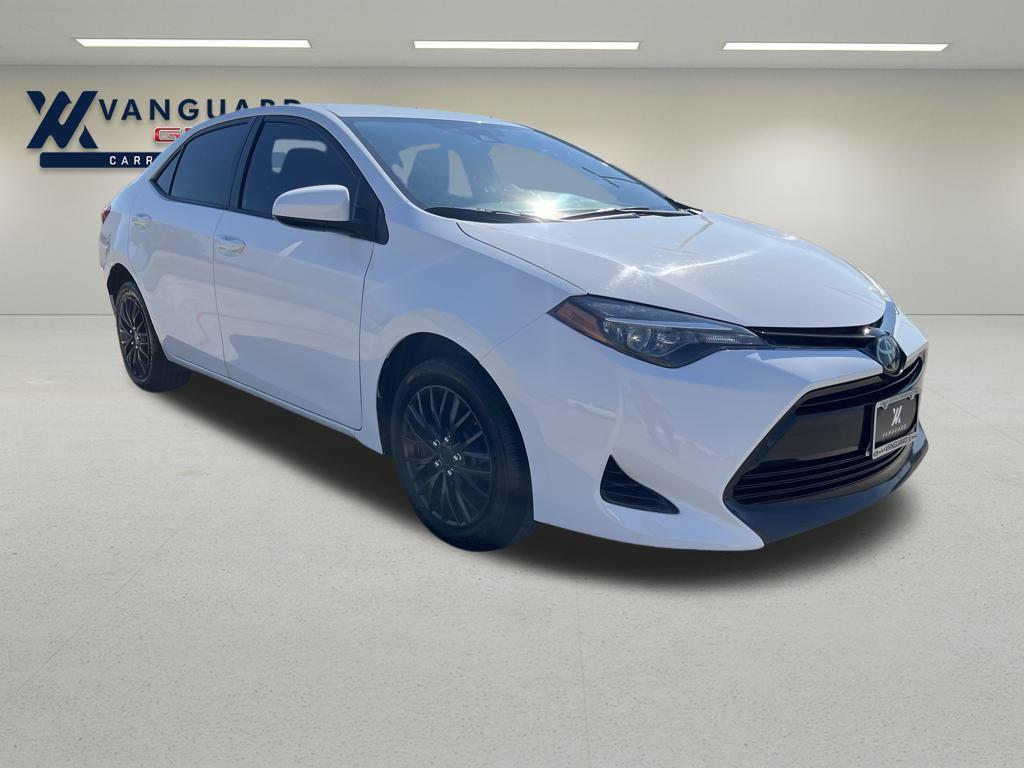 2017 Super White Toyota Corolla