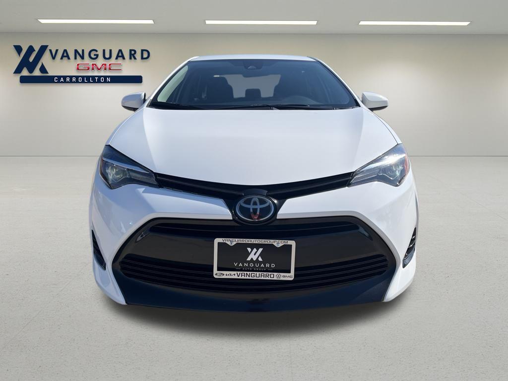 2017 Super White Toyota Corolla