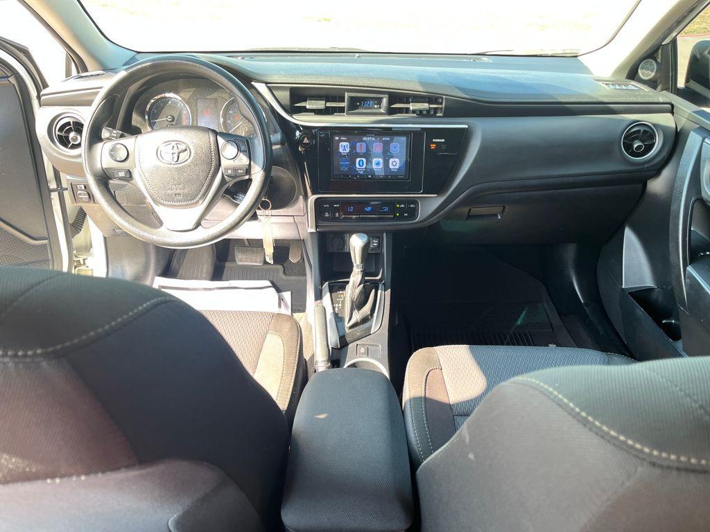 2017 Super White Toyota Corolla