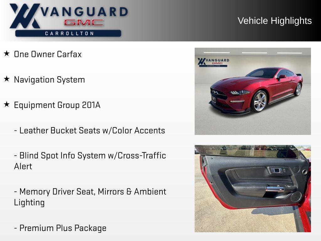 used 2020 Ford Mustang car, priced at $20,029