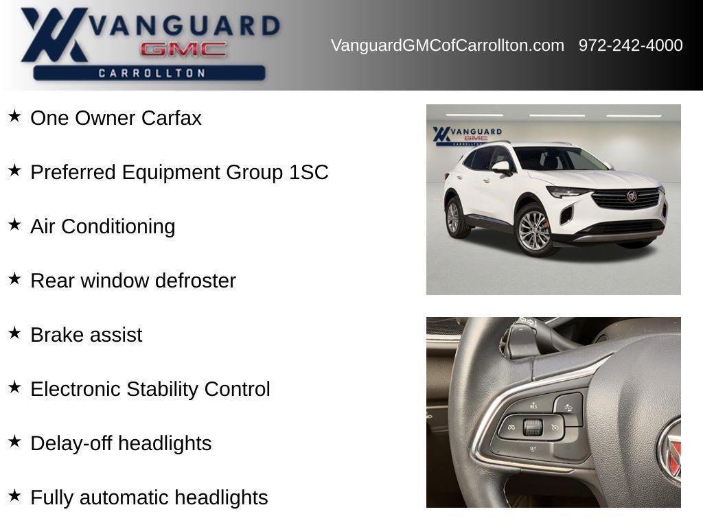 used 2023 Buick Envision car, priced at $18,899