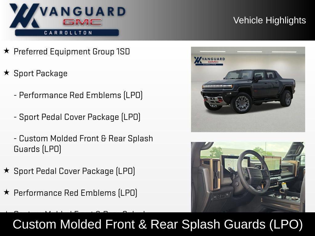 new 2025 GMC HUMMER EV Pickup car, priced at $92,917