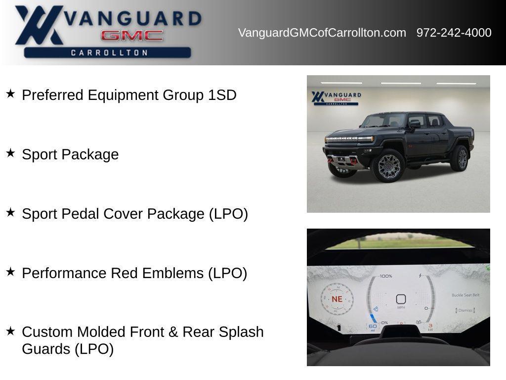 new 2025 GMC HUMMER EV Pickup car, priced at $92,917