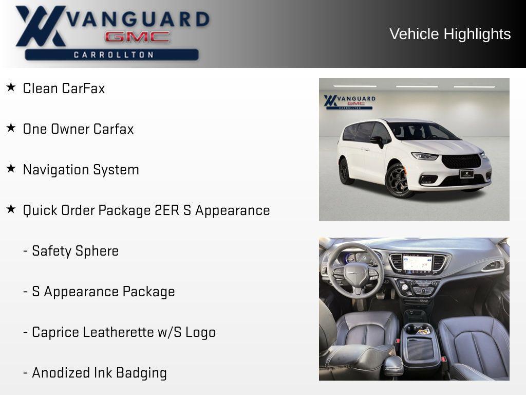 used 2024 Chrysler Pacifica Hybrid car, priced at $27,917