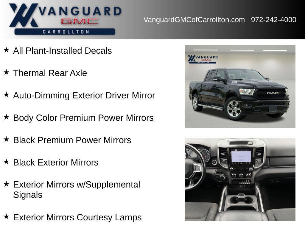 used 2022 Ram 1500 car, priced at $29,593
