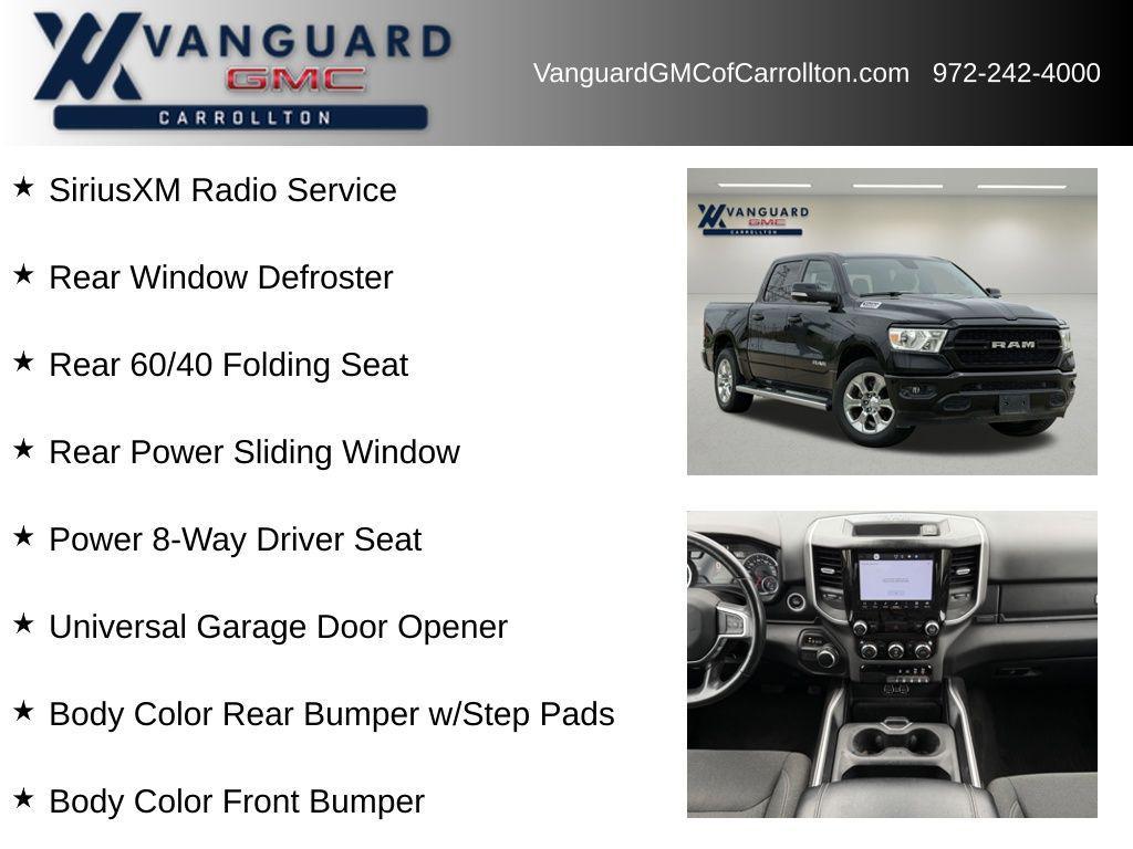 used 2022 Ram 1500 car, priced at $29,593
