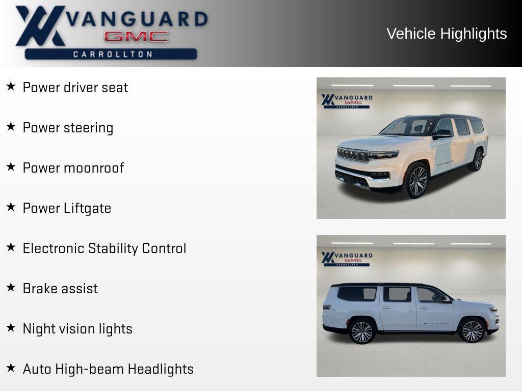 used 2024 Jeep Grand Wagoneer L car, priced at $60,894