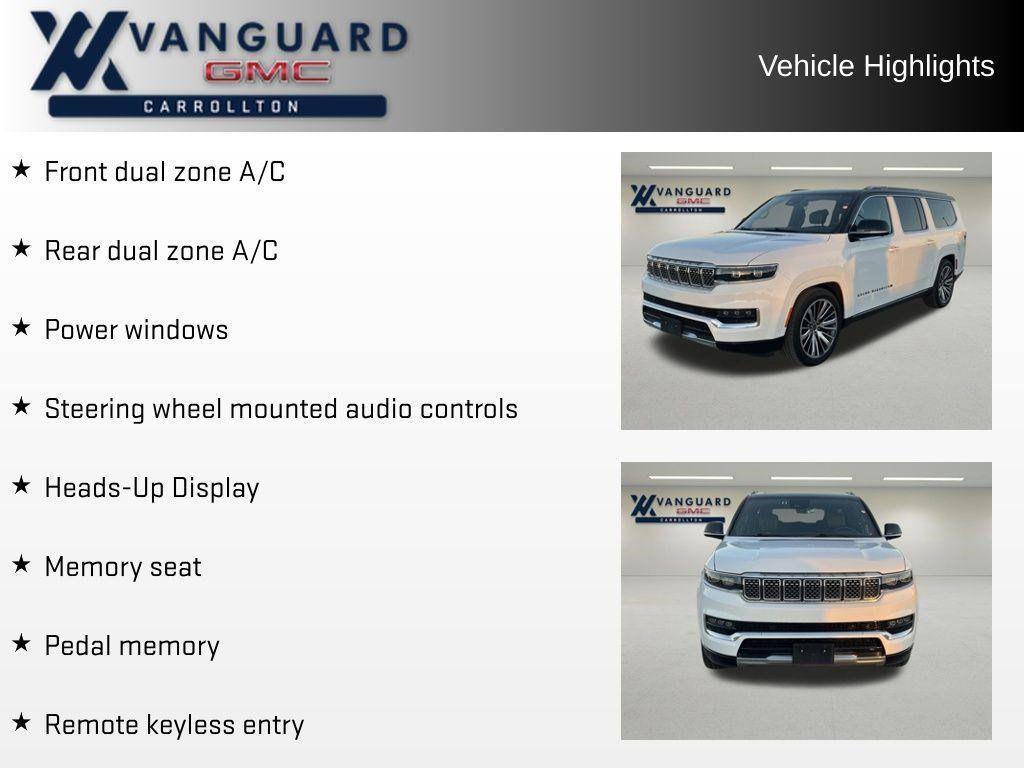 used 2024 Jeep Grand Wagoneer L car, priced at $60,894