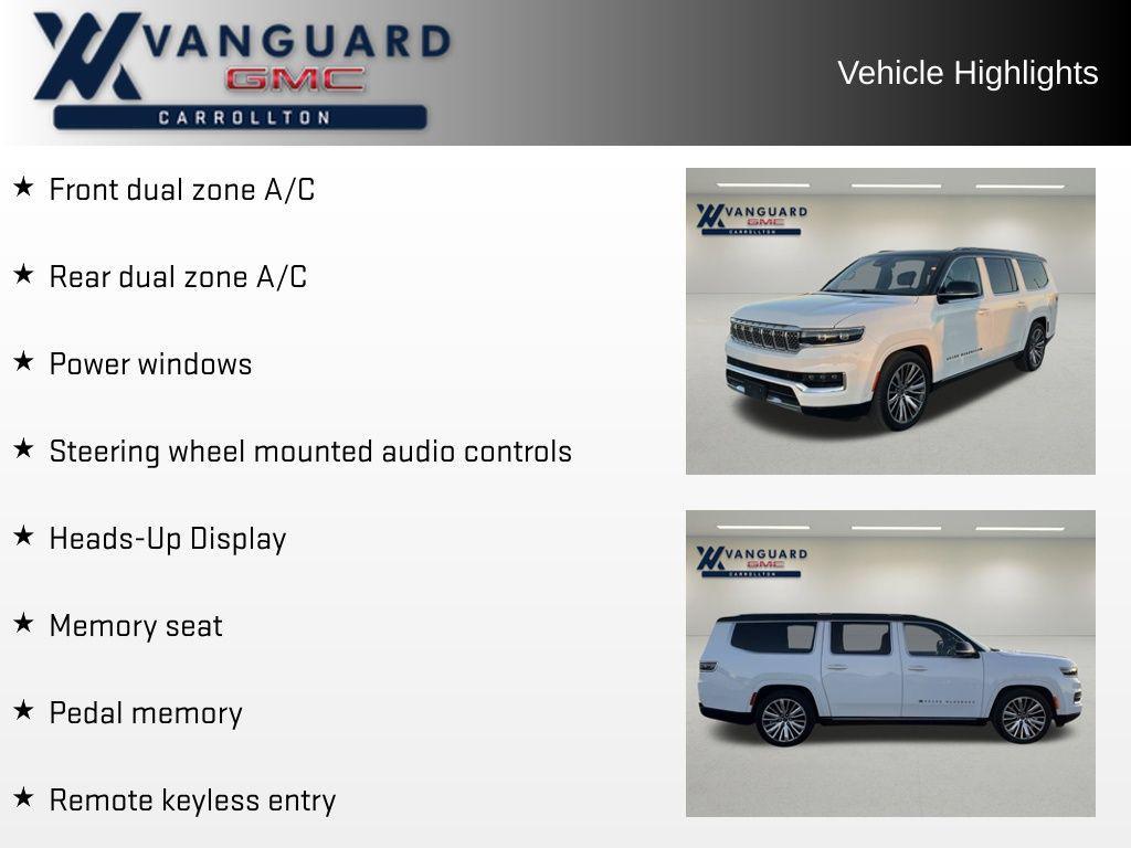 used 2024 Jeep Grand Wagoneer L car, priced at $60,894