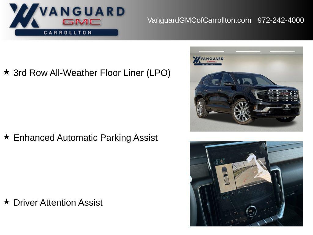 new 2026 GMC Acadia car, priced at $64,611