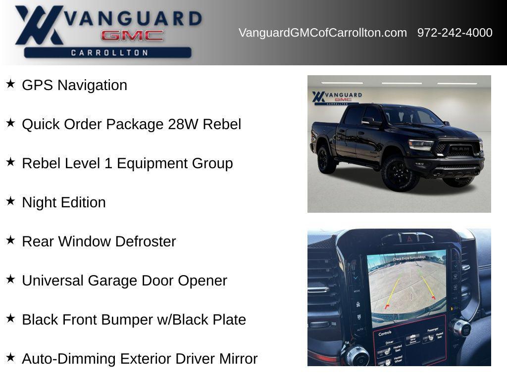 used 2021 Ram 1500 car, priced at $33,854