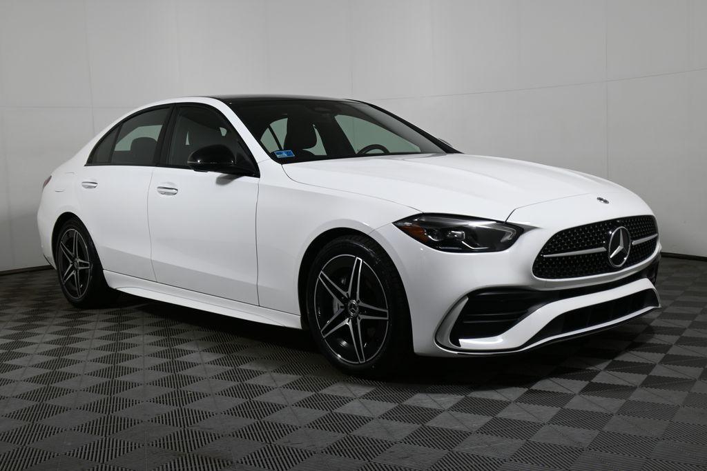 used 2023 Mercedes-Benz C-Class car, priced at $35,995