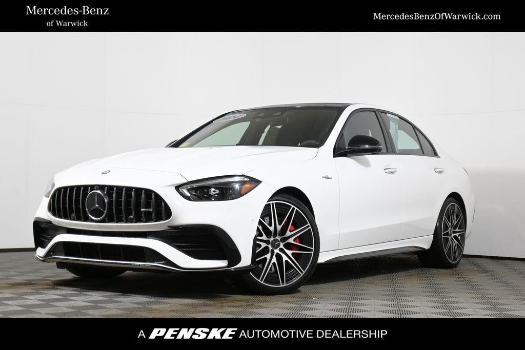 used 2024 Mercedes-Benz AMG C 43 car, priced at $50,995