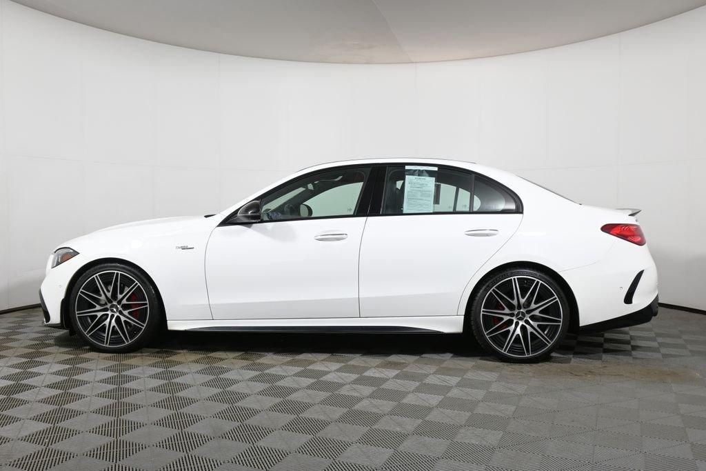 used 2024 Mercedes-Benz AMG C 43 car, priced at $50,995