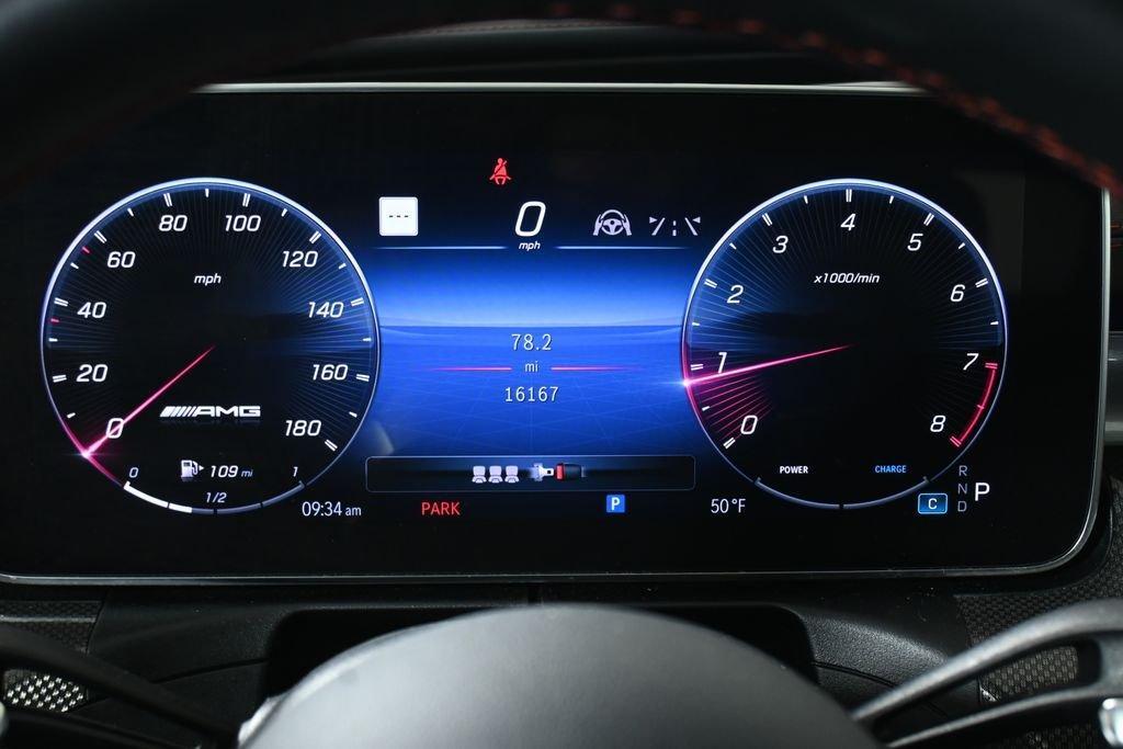 used 2024 Mercedes-Benz AMG C 43 car, priced at $50,995