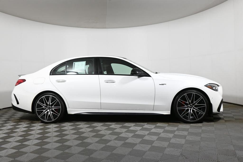 used 2024 Mercedes-Benz AMG C 43 car, priced at $50,995