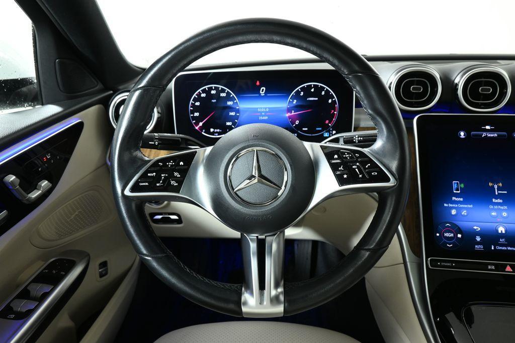 used 2023 Mercedes-Benz C-Class car, priced at $34,495