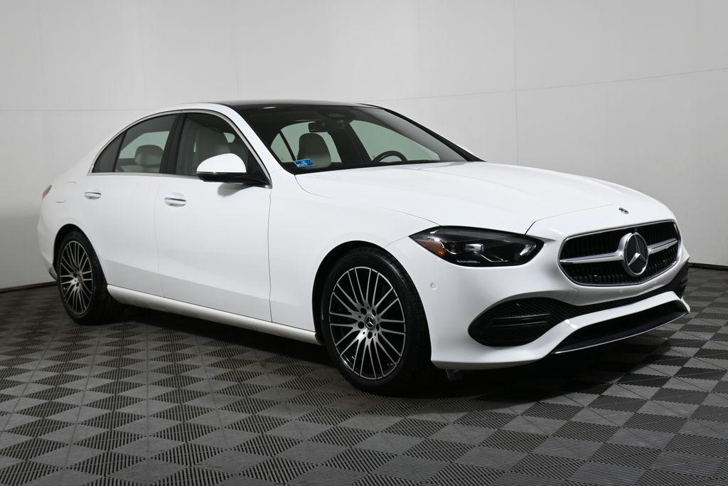 used 2022 Mercedes-Benz C-Class car, priced at $30,895