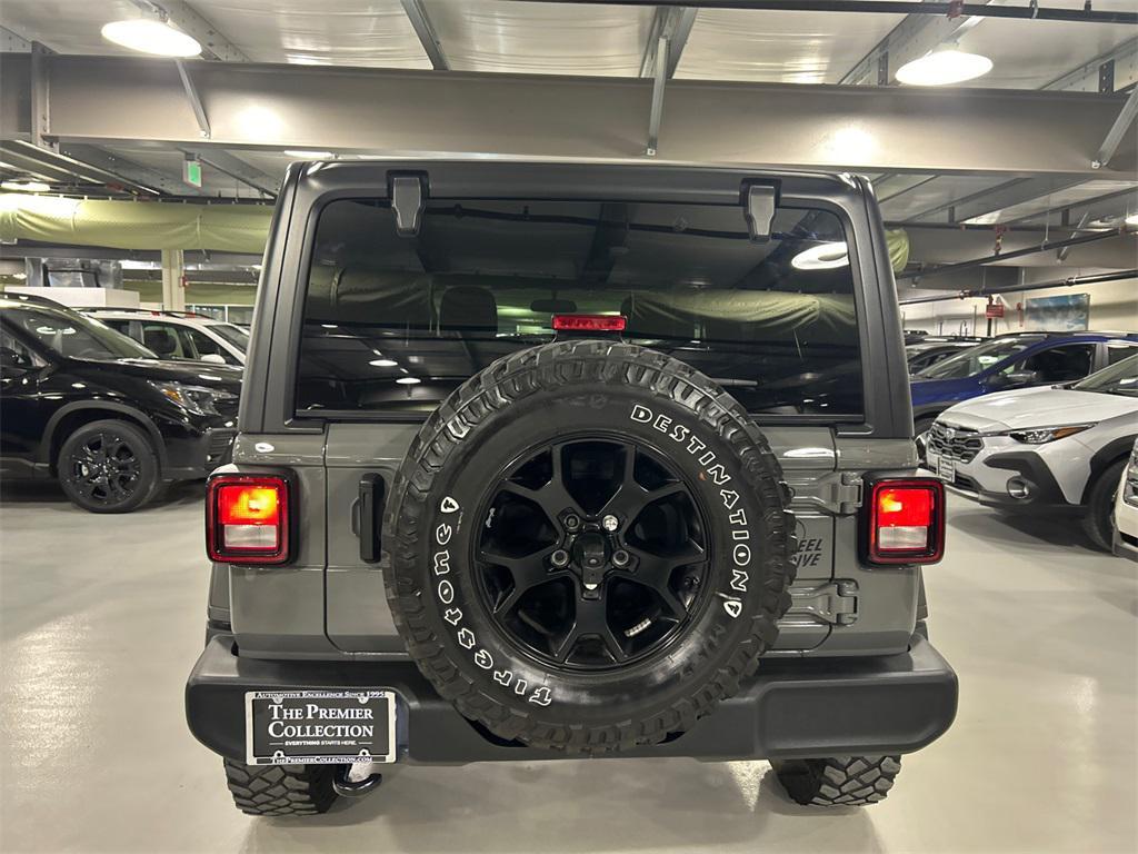 used 2021 Jeep Wrangler car, priced at $25,998